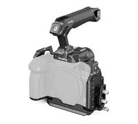 SMALLRIG S1R II Caja para Panasonic LUMIX S1R / S5 / G9, Placa de Liberación Rápida Arca Incluida, Con Agujeros de Tornillos 1/4''-20 y 3/8''-16, Dos Barras NATO, Aleta Frío