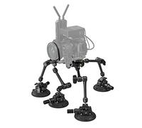 SMALLRIG SC-15K Kit de Montaje de Coche para Cámara con Ventosa Potente de 4 Brazos, Estabilizador de Montaje de Coche con Agarre Ajustable, para Gopro para Videocámara con Cámara SLR - 3565