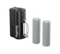 SMALLRIG SC36 EDC Power Bank with 5000mAh Batteries & Capsule Charger 6091 | Portable Power Bank & Portable Charger with Carabiner, 20W Fast Charging Para teléfonos móviles, Para DJI/Insta360, negro