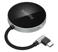 SMALLRIG SD/TF Lector de Tarjetas de Doble Ranura, Transferencia de Alta Velocidad USB 3.0 de 104 MB/s, Adsorción Magnética para Teléfono y Conector en ángulo de 90°, para SDXC/TF - 4869