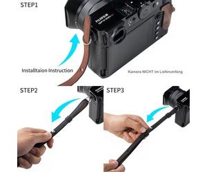 SmallRig Set de bolsa de piel para FUJIFILM GFX100RF negro