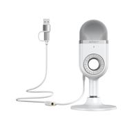 Smallrig simorr Wave U1 USB Condenser Microphone (White) 3492
