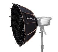 SMALLRIG Softbox Parabólico LA-D65 65cm, Liberación Rápida - 4157 | Bowens Mount, Compatible con Luces COB Bowens Mount
