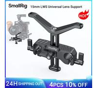 SmallRig soporte de lente Universal LWS de 15mm, abrazadera de varilla de 15mm para lente de cámara, soporte en forma de Y con ajuste de 53,5mm-2681