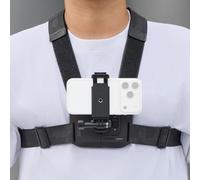 SMALLRIG Soporte de Pecho de liberación rápida para teléfono móvil para grabación de vídeo, con Correa Ajustable, Soporte para iPhone, Soporte de 2 Puntas para dji/ Insta360/ GoPro - 6308