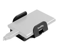 SMALLRIG Soporte de teléfono SSD para MagSafe, abrazadera de 1.6 a 2.4 pulgadas de ancho, para Samsung T5 T7 SSD, para SanDisk SSD, para iPhone 16/15/14/13/12, soporte universal de unidad SSD para