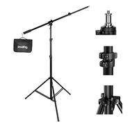 SMALLRIG Soporte Luz Aluminio 110"/280cm, Trípode - 3737 | Cámara de Aire Ajustable con Tornillo 1/4", Carga Máxima 5kg, RA-S280A