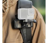 SMALLRIG Soporte magnético para correa de mochila para GoPro Hero 13/12/11/10, para DJI Osmo Nano Action 6/5 Pro/4/3/Pocket 3, para Insta360 X5/4/3/Ace Pro 2, con adaptador de cabeza esférica y gancho