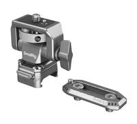 SMALLRIG Soporte Monitor Cámara Liberación Rápida NATO - 4487 | Giratorio 360° Inclinación 160°, Carga 2,5kg, HawkLock H21