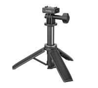 SMALLRIG Soporte Palo Selfie Trípode Mesa Telescópico 2 en 1-6151 | Adaptador QR Desmontable, Base Despliegue Rápido, Correa Muñeca