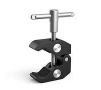 SMALLRIG Super Clamp con Roscados 1/4" y 3/8", Super Clamp Sistema de Fijación para Trípode - 735