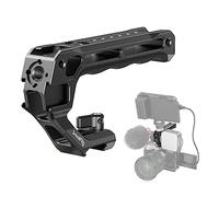 SMALLRIG Top Handle(Versión Lite), NATO Handle de Liberación Rápida para Cage de Cámara, con 5 Cold Shoe Integradas, Carga Máxima de 10kg - 3766