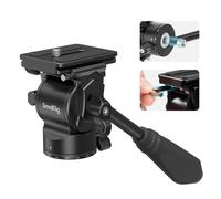 SmallRig Tripod Fluid Head Pan Tilt Head with Quick Release Plate for Arca Swiss for Compact Video Cameras and DSLR Cameras -3259B