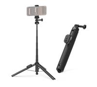 SMALLRIG Trípode de Palo Selfie 59" con Control Remoto, Extensible de Aluminio, para dji Osmo Action 5/Pocket 3, para Insta360 X5/X4, para GoPro Hero 13/12/11, para iPhone 17/16 y Android - 5464
