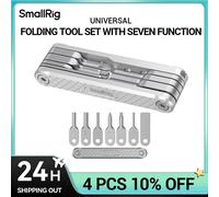 SmallRig Universal DSLR Camera Rig Juego de herramientas plegables con destornilladores y llaves con siete herramientas funcionales Accesorios 2213 Destornillador 2213C
