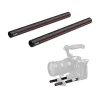 SMALLRIG Varilla de fibra de carbono 15 mm para sistema de soporte de varilla de 15 mm, 20 cm de largo, para abrazaderas de sujeción, caja mate y follow Focus, lote de 2-5211