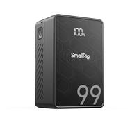 SMALLRIG VB99 SE V Mount Battery, 99Wh/6800mAh Mini V-Lock Batería con Carga Rápida PD 65W USB-C, con D-Tap, USB-A, Puerto DC Dual, Pantalla OLED, para Cámara, Monitor, Luz de Video - 4823