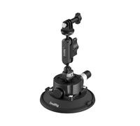 SMALLRIG Ventosa 4.5" con Brazo Mágico y Cabeza Esférica, para dji Osmo Action 5/4, para Insta360 X5, para GoPro 13/12, Carga 1.5kg, para Parabrisas o Ventanas - 5855