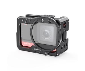 SMALLRIG VLOGGING CAGE AND 52MM FILTER ADAPTER FOR INSTA360 ONE R 4K EDITION 2901