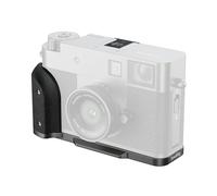 SmallRig X Half L Grip para FUJIFILM X Half Camera, placa de liberación rápida integrada para Arca, mango de silicona ergonómico ligero con cubierta de zapata caliente (plata carbón) - 5217
