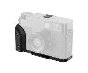SmallRig X Half L Grip para FUJIFILM X Half Camera, placa de liberación rápida integrada para Arca, mango ergonómico ligero de silicona con cubierta de zapata caliente (negro) - 5332
