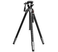 SMALLRIG x Potato Jet TRIBEX SE Trípode Hidráulico de Aluminio, con Cabeza Fluida, Carga 6kg, Altura Máx 166cm, para Entrevistas/Bodas/Fotografía - 5305