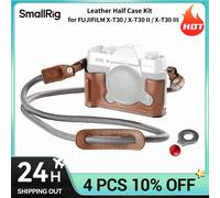 SmallRig X-T30 / X-T30 II / X-T30 III Kit de media funda de cuero para FUJIFILM X-T30 / X-T30 II / X-T30 III con correa para el hombro 5670 5670 Leather Case