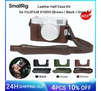 SmallRig Juego de media funda de piel para Fujifilm X100VI (marrón) 4699
