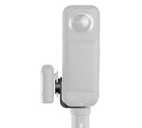 SMALLRIG Zapata Fría Ajustable 360° para Insta360 X5/X4, Montura Invisible para Micrófono dji Mic 3, con Cable Adaptador de Audio 18.5mm - 5825