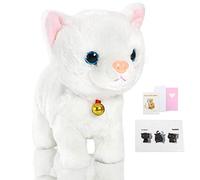 Smalody Juguetes de Peluche, Novedad Control de Sonido Electrónico Gato Interactivo Juguetes Electrónicos Mascotas Robot Gato para Niños Niños