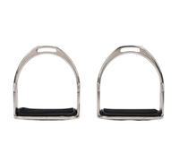 Smandy 1 par de Estribo de Silla de Montar de Manguera, Estribos para Montar Cómodamente en Competiciones Ecuestres Nan