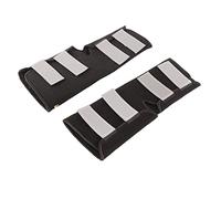 Smandy 2 Unids Patas traseras Tirantes Canine Hind Hock Mangas Envolturas de articulaciones con Correas Reflectantes de Seguridad para Lesiones articulares Protección de esguince(M)