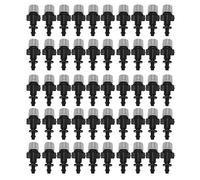 Smandy 50 unids/Set boquillas de nebulización aspersor para aspersor de Cabeza para Patio jardín agrícola de riego por Goteo de enfriamiento al Aire Libre