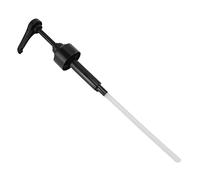 Smandy Bomba de Presión de Jarabe de 8 Ml, Material ABS, Dispensación Precisa de Jarabe, Diseño de Manguera Ajustable, Ideal para Cafeterías y Uso Doméstico (BLACK)