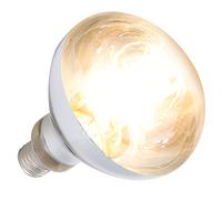 Smandy Bombilla de Calor para Reptiles de 100 W, Lámpara UVA UVB de Espectro Completo, Luz Calefactora 3 en 1, Suplemento de Calcio con Revestimiento Reflectante para Lagarto Tortuga