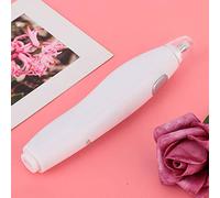 Smandy Borrador Eléctrico Recargable por USB para Obras de Arte con 16 Recambios, Motor Silencioso para Artistas, Estudiantes y Profesores de dibujo. (WHITE)