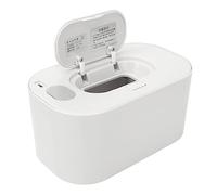Smandy Calentador de Toallitas para Bebés, Calentador de Toallitas Portátil para Recién Nacidos, Temperatura Constante 24 Horas, 10 W, Ideal para Cambiar Pañales (WHITE)