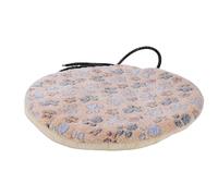 Smandy Cama, Almohadilla Térmica Eléctrica Engrosada de Franela de Doble Cara para Perros y Gatos Uso en Interiores y Exteriores Almohadilla Calefactora USB Calentador de Cama (Café Ligero)