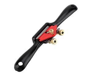 Smandy Cepilladora Manual Ajustable Herramienta Manual para Trabajar la Madera Cepilladora Afeitado de Radios para Carpintería con Ajuste de Doble Tornillo