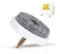Smandy Clavos para Patas, 50 Unidades, Almohadillas Antideslizantes para Pies de Muebles de Fieltro para Mesa, sofá, Silla, Protege Suelos de Madera y Facilitan el Movimiento (28mm)