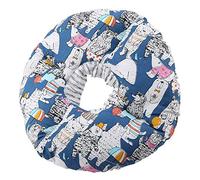 Smandy Collar de Protección para Gatos con Círculo de Borde Suave, Cono de Seguridad para Mascotas, Collar de Recuperación para Mascotas, Protección para el Cuello, Tamaño Ajustable con (Blue)