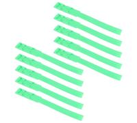 Smandy Collares de Identificación para Ganado, Bandas de Marcado de Plástico, Ligeros y Reciclables, Adecuados para Ganado de Granja (GREEN)