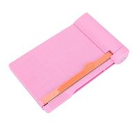 Smandy Cortador de Papel Portátil, Mini Cuchillo de Corte de Papel con Borde Móvil y Escala para Paneles de 4x6 Pulgadas, para Fotos de Identificación y Proyectos de Bricolaje en el