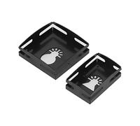 Smandy Cortador de Ranura Cuadrada de 2 Piezas, Cuchillas de Acero con Alto Contenido de Carbono, Cortador de Salida Eficiente y Duradero para Electricistas y Entusiastas del Bricolaje