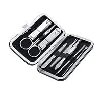 Smandy Cortauñas de Acero Inoxidable, Set Antisalpicaduras, para Uso en