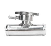 Smandy Cuello de Llenado de Manguera de Radiador en Línea con Tapa, Aluminio T6061, Evita el Sobrecalentamiento, Fácil Mantenimiento del Refrigerante, Ajuste Universal para Automóviles Personalizados