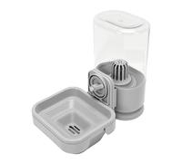 Smandy Dispensador de Agua para Mascotas Colgante, Comederos Automáticos, Jaula de Gravedad Automática, Alimentador para Mascotas, Botella de Agua para Conejos Montada en la Pared para Cachorros,