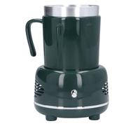 Smandy Enfriador Eléctrico, Calentador de Taza, Calentamiento de Enfriamiento Rápido con Diseño Portátil de bajo Voltaje para Bebidas, Cerveza, Vino, Hogar, Oficina, Fiesta (Green)