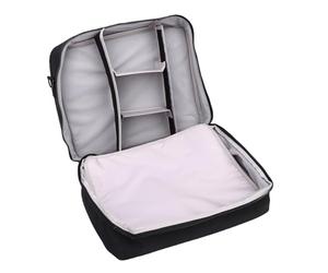 Smandy Estuche, Bolsas, Estuches y Fundas para Mezclador de Audio Divisores Extraíbles Correa Acolchada para el Hombro Estuche de Transporte Electrónico Impermeable para Podcast Gear para Mezclador de