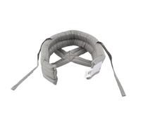 Smandy Gorro Protector Casco Anticolisión Gorro de Seguridad para Cabeza de Anciano con Diseño Hueco y Transpirable Cordón Ajustable para Prevención de Caídas Absorción de (Estilo con Cordones Gris
